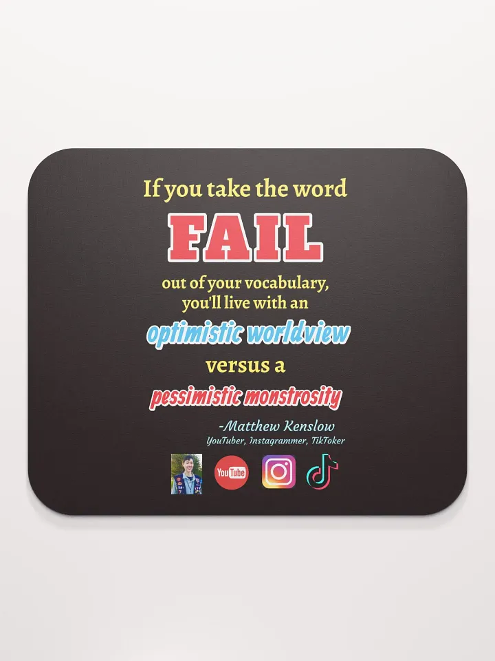 Mouse Pad [Quote 5] product image (1)