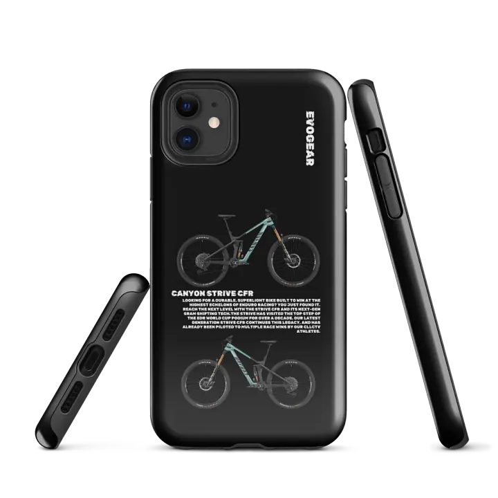 Black Strive CFR iPhone Case product image (1)