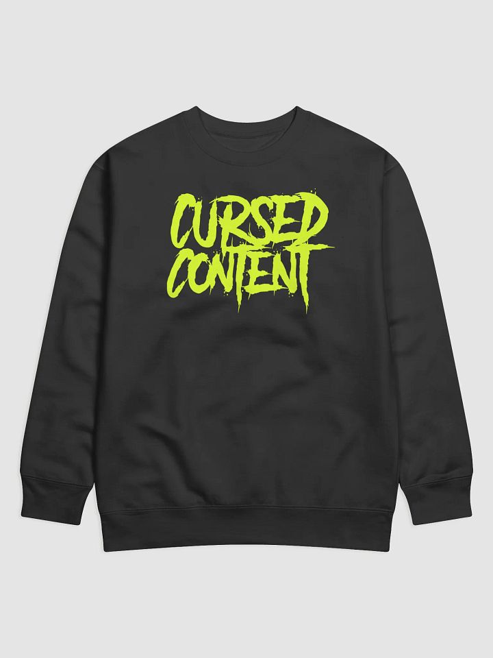 Official Premium Cursed Content Heritage Sweatshirt product image (1)
