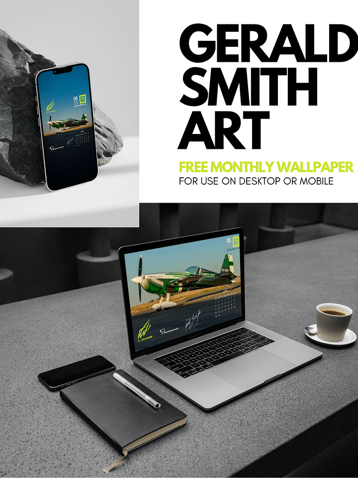 June 2025 FREE Desktop & Mobile Calendar Wallpaper product image (1)
