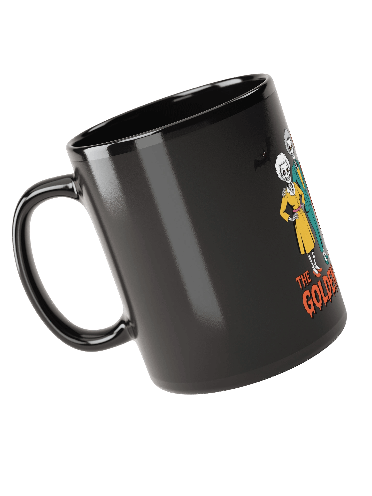 The Golden Ghouls Black Glossy Mug 11oz. 10oz. product image (6)