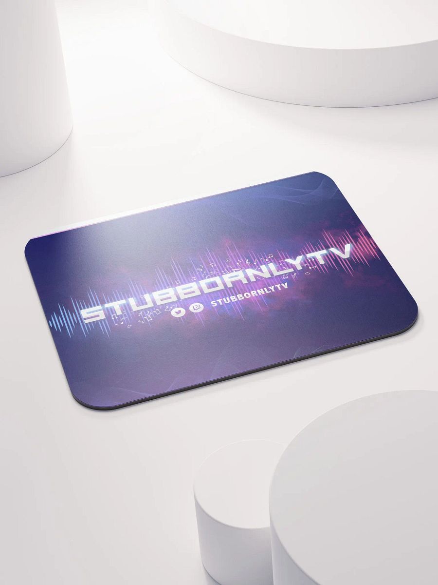 Vibrant StubbornlyTv Wave Mouse Pad product image (4)