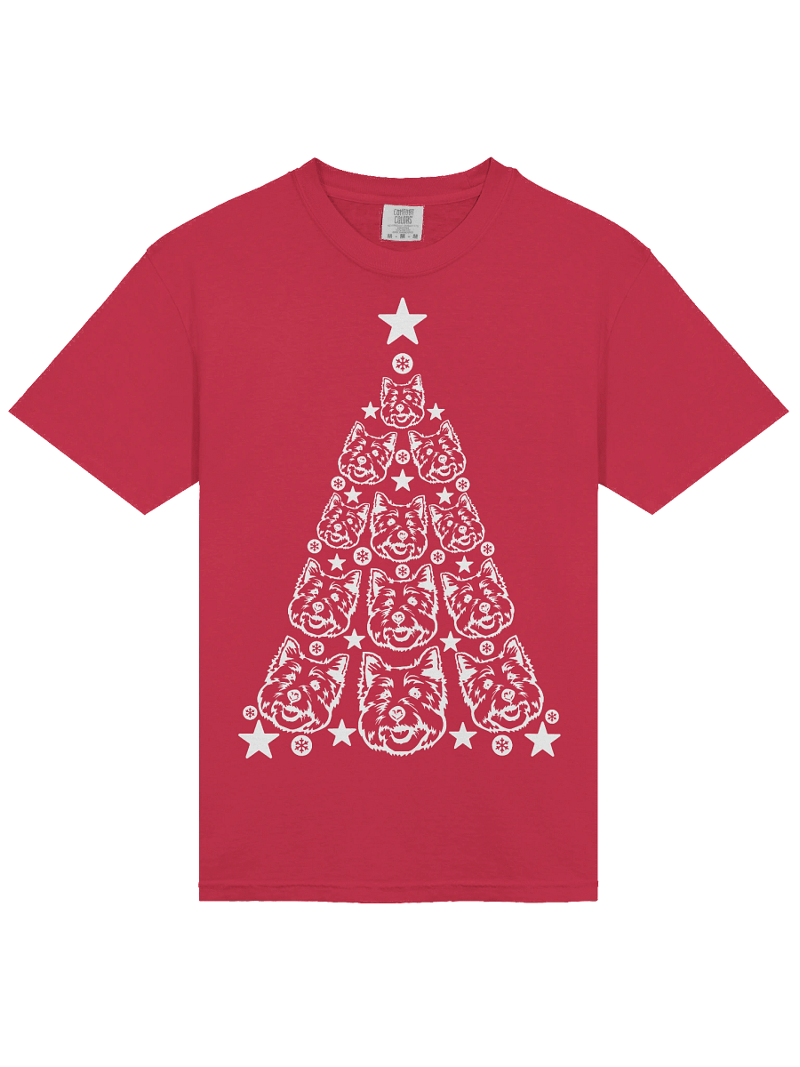 West Highland White Terrier Christmas Tree T-Shirt product image (33)