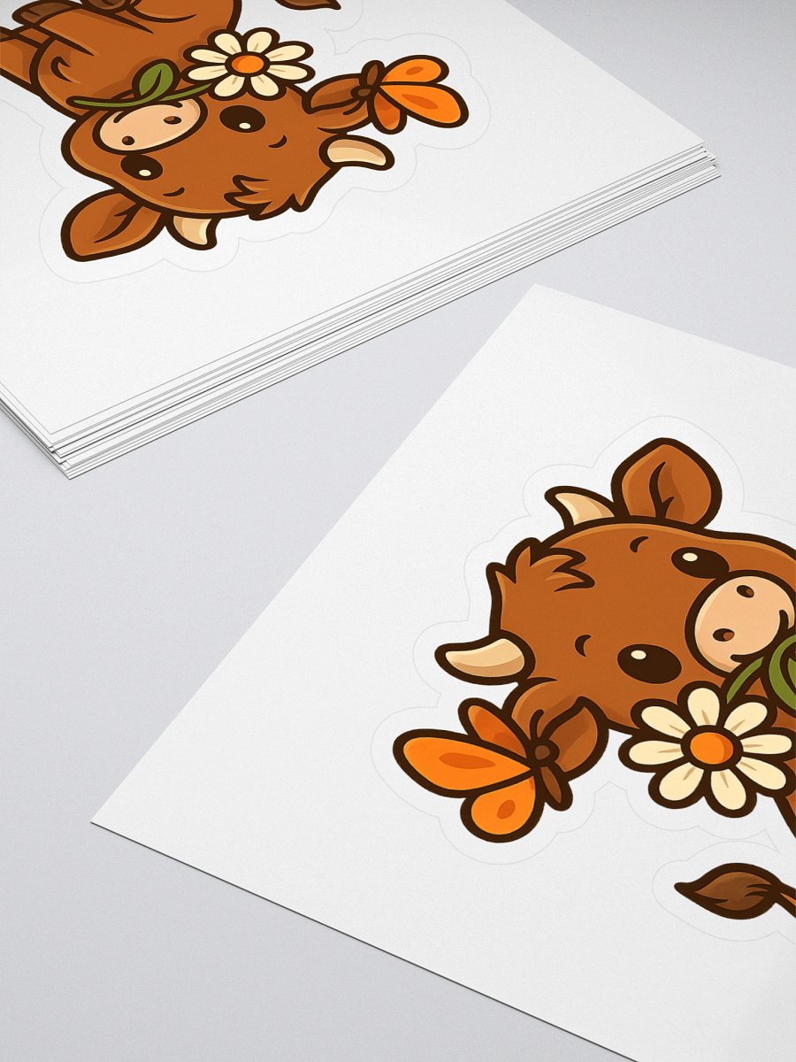 Moo-velous Cow Kiss Cut Stickers product image (4)