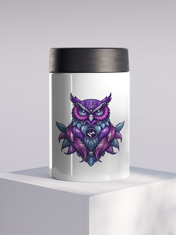 TVM Mystical Owl Stainless Steel Koozie product image (1)