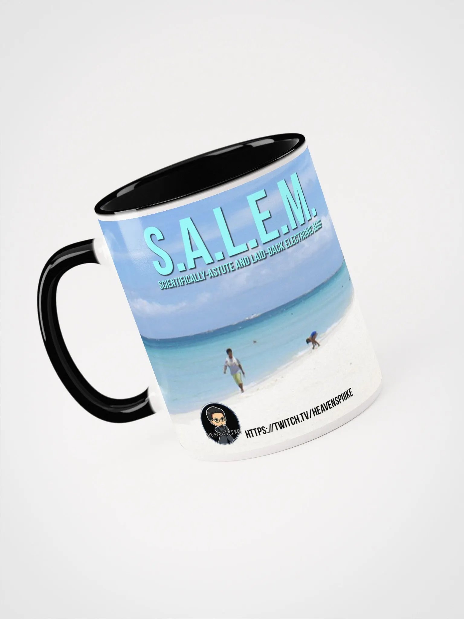 S.A.L.E.M. Summer Outfit Ceramic Mug with Color Inside product image (3)