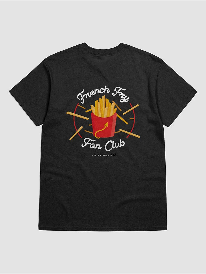 French Fry Fan Club T-Shirt - Black product image (1)