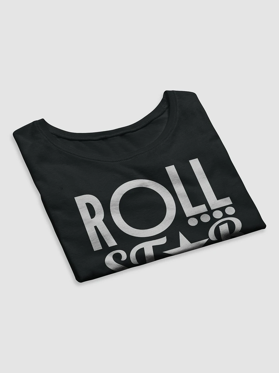 OG ROLLSTAR WHITE LOGO CROP TOP product image (7)