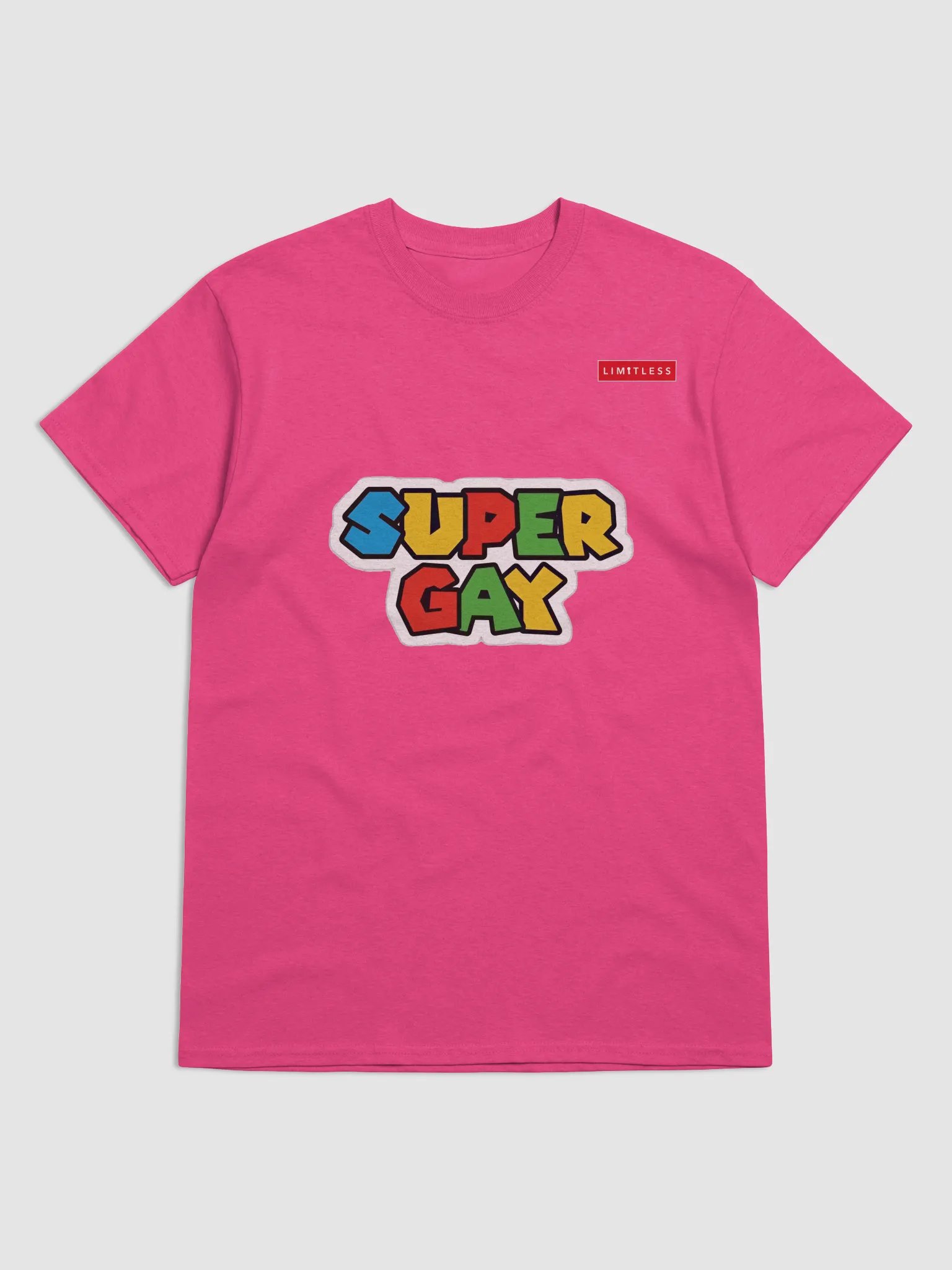 Super Mario Pride Parody T-Shirt – Bold, Queer & Limitless Streetwear product image (3)