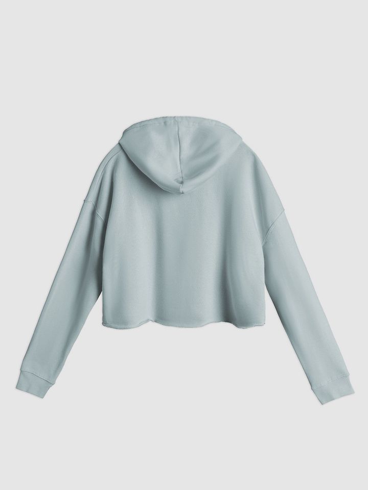 BUSY-BRAINED (lined design, #E1B9CE) lightweight cropped hoodie product image (6)