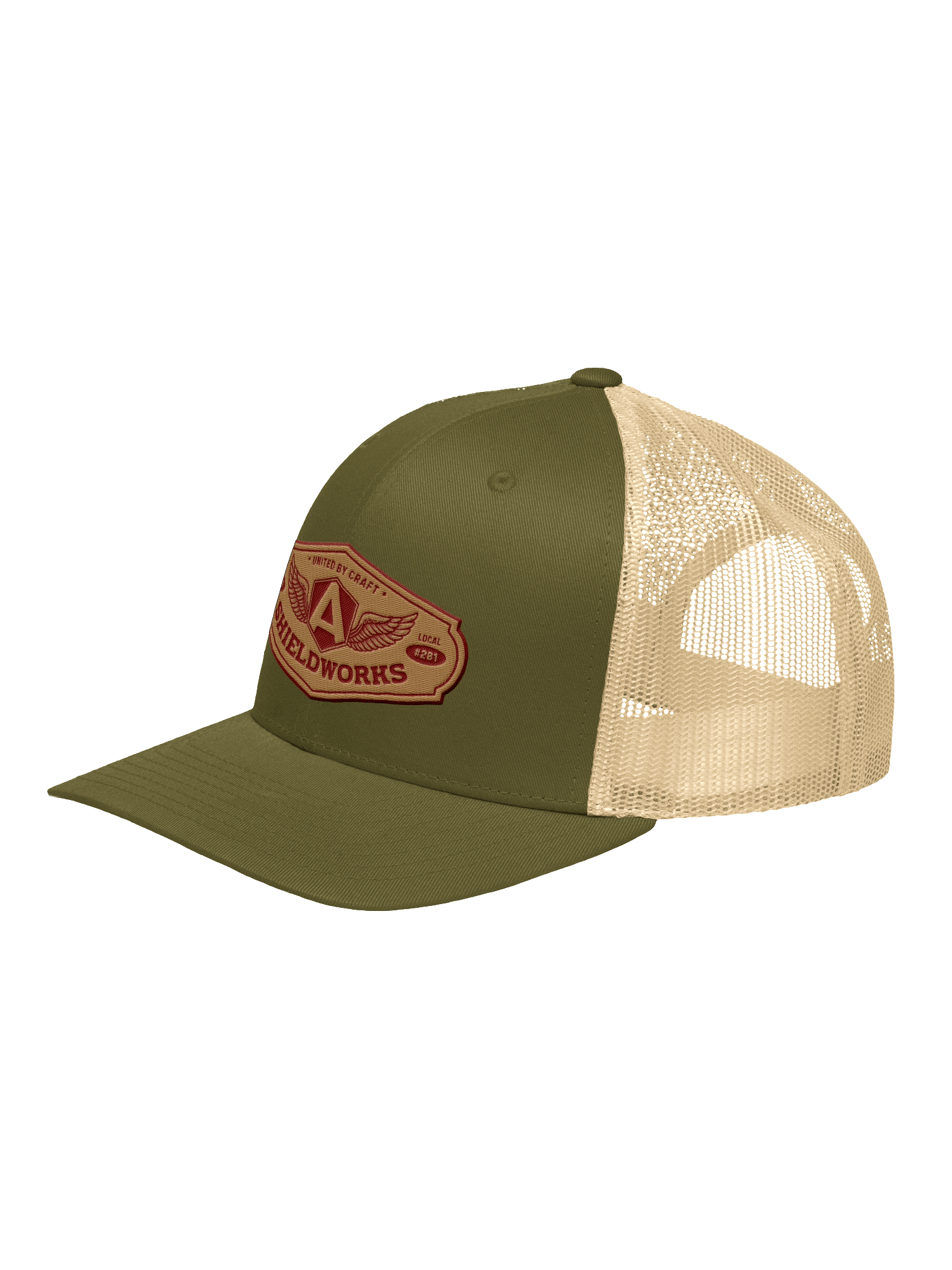 Shieldworks Local #201 “United by Craft” Trucker Hat product image (2)