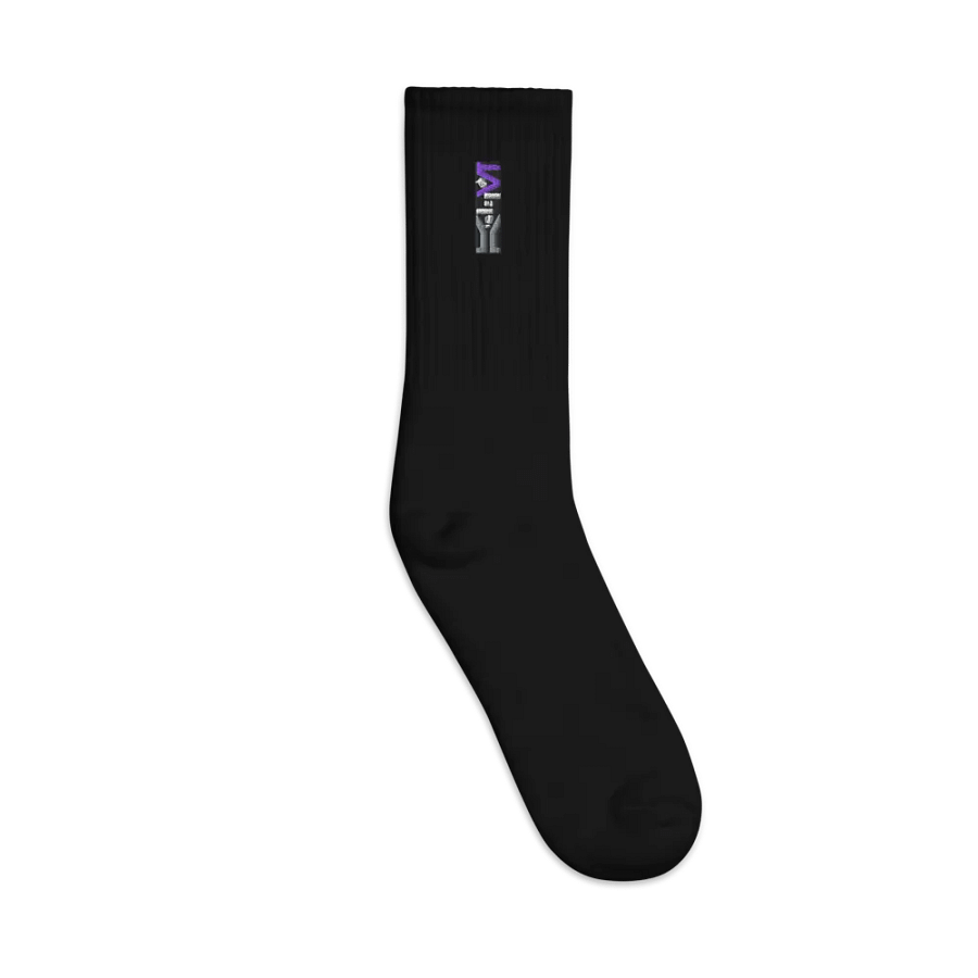 Aurebesh Ace Socks 1 Embroidered product image (2)