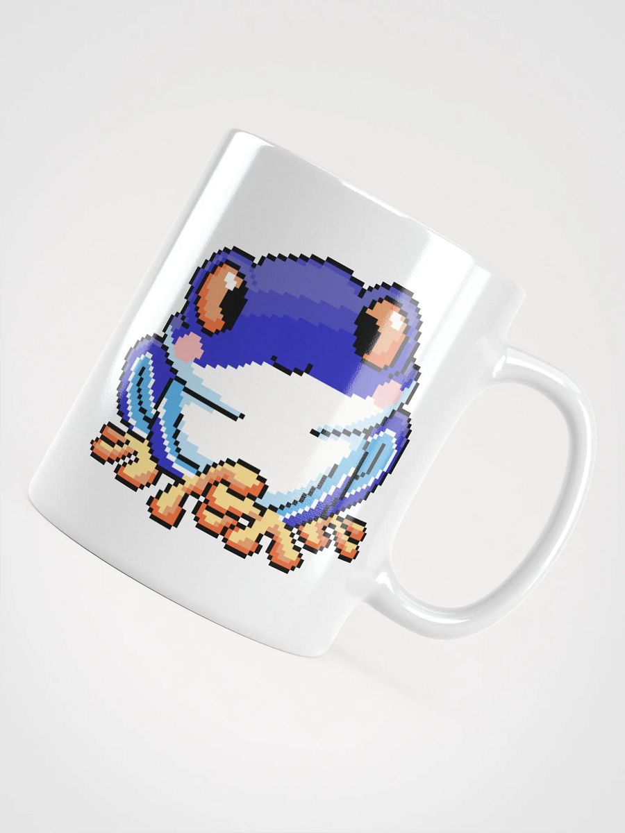 Dark Blue Rip the Frog White Glossy Mug product image (5)