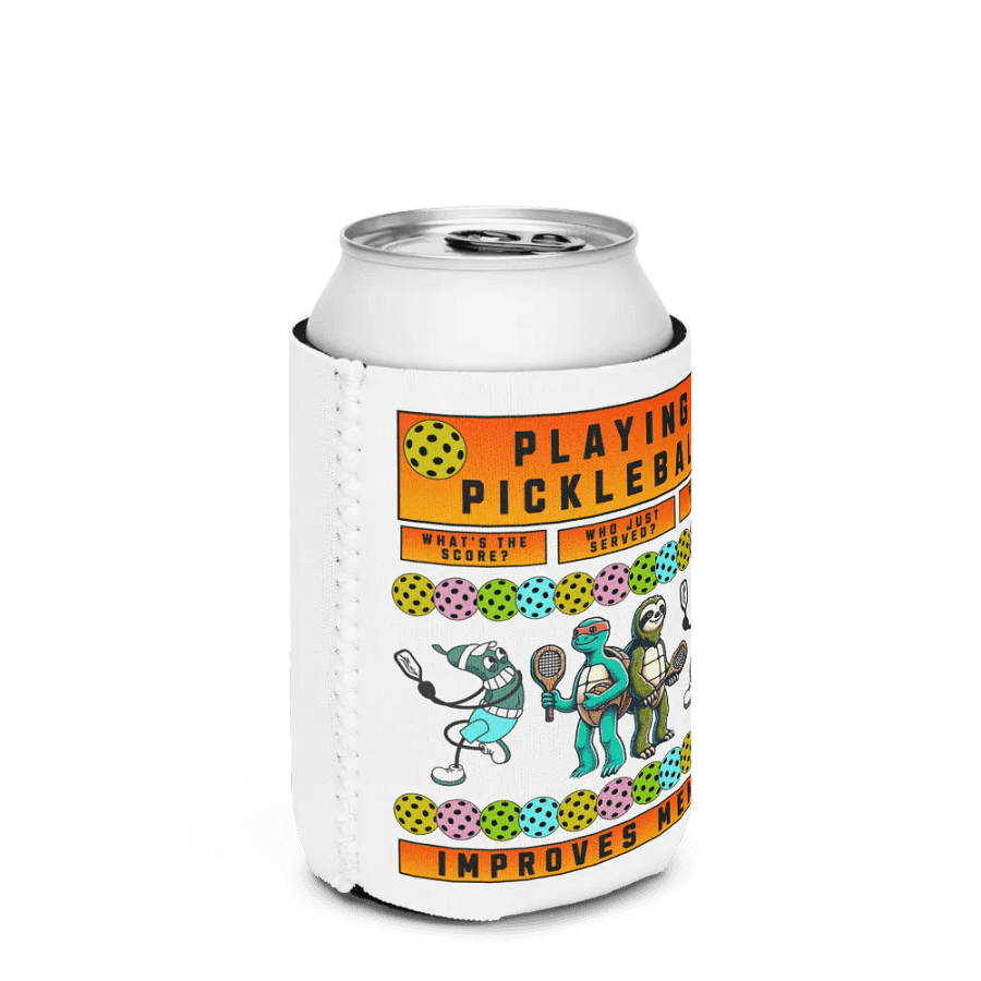 Playing Pickleball Improves Memory Can Cooler Set product image (3)