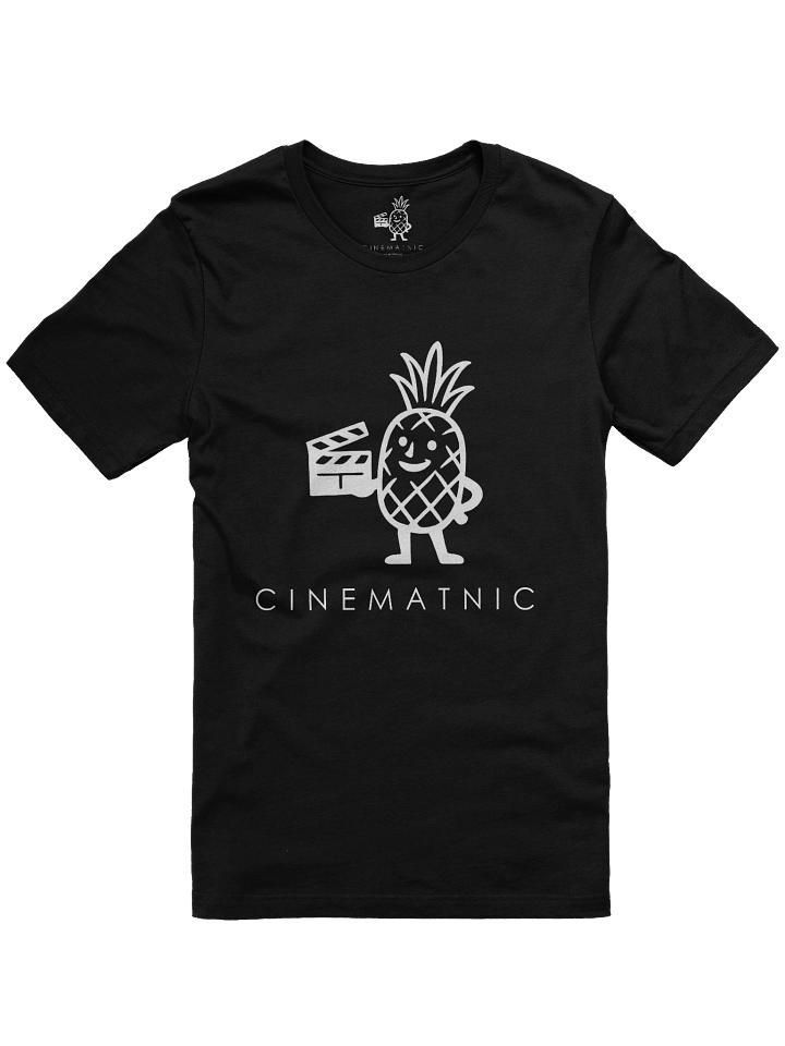CinematNIC™ Pineapple Logo (White) Concert Tee Fit Unisex T-Shirt product image (3)