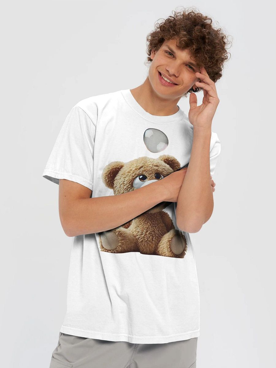 Teddy Bear Bubble #Humorous Heavyweight White T-Shirt product image (5)