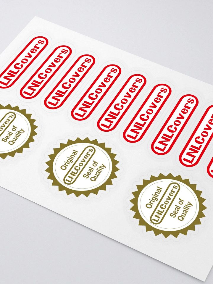 LNLCovers Retro Logos - Kiss Cut Sticker Sheet product image (2)