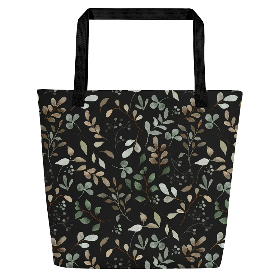 Boho Inspired Leaves Tote Bag product image (1)