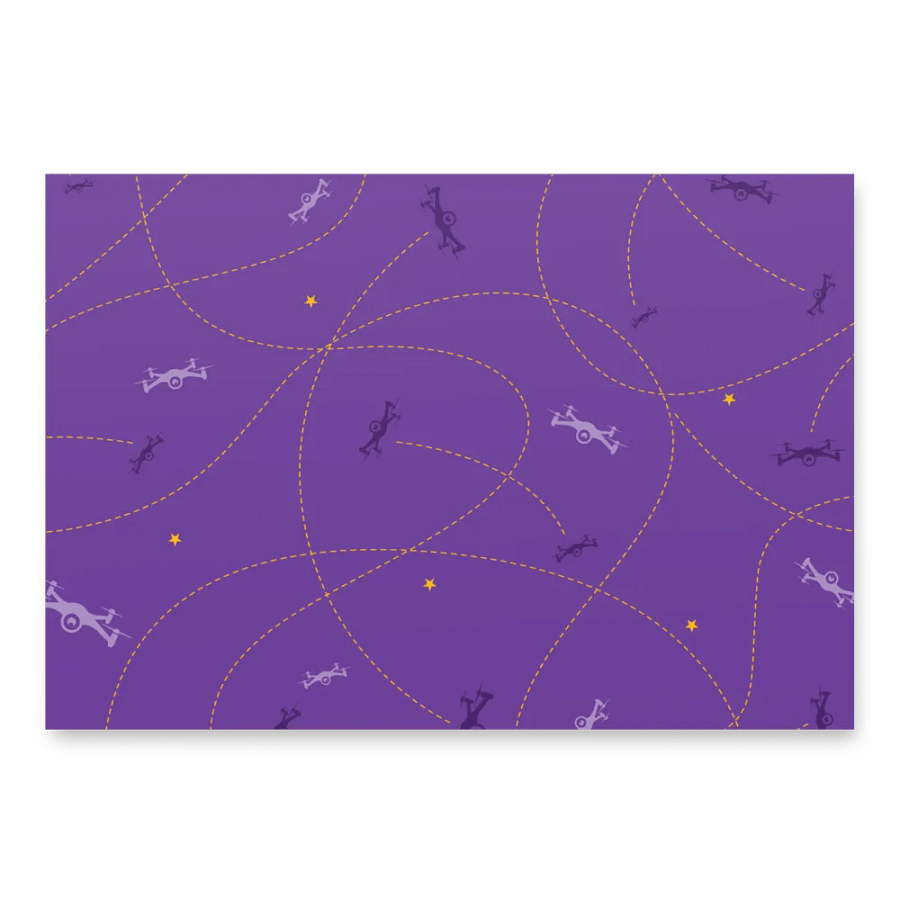 Flight Pattern Gift Wrapping Paper product image (2)