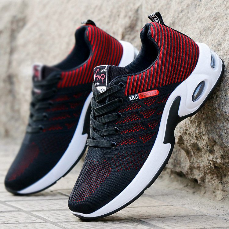 Plus Size Men's Shoes Flyknit Breathable Sneaker product image (5)
