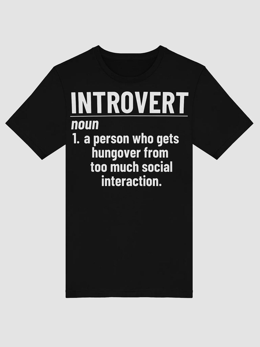 Tee For The Introverted product image (1)