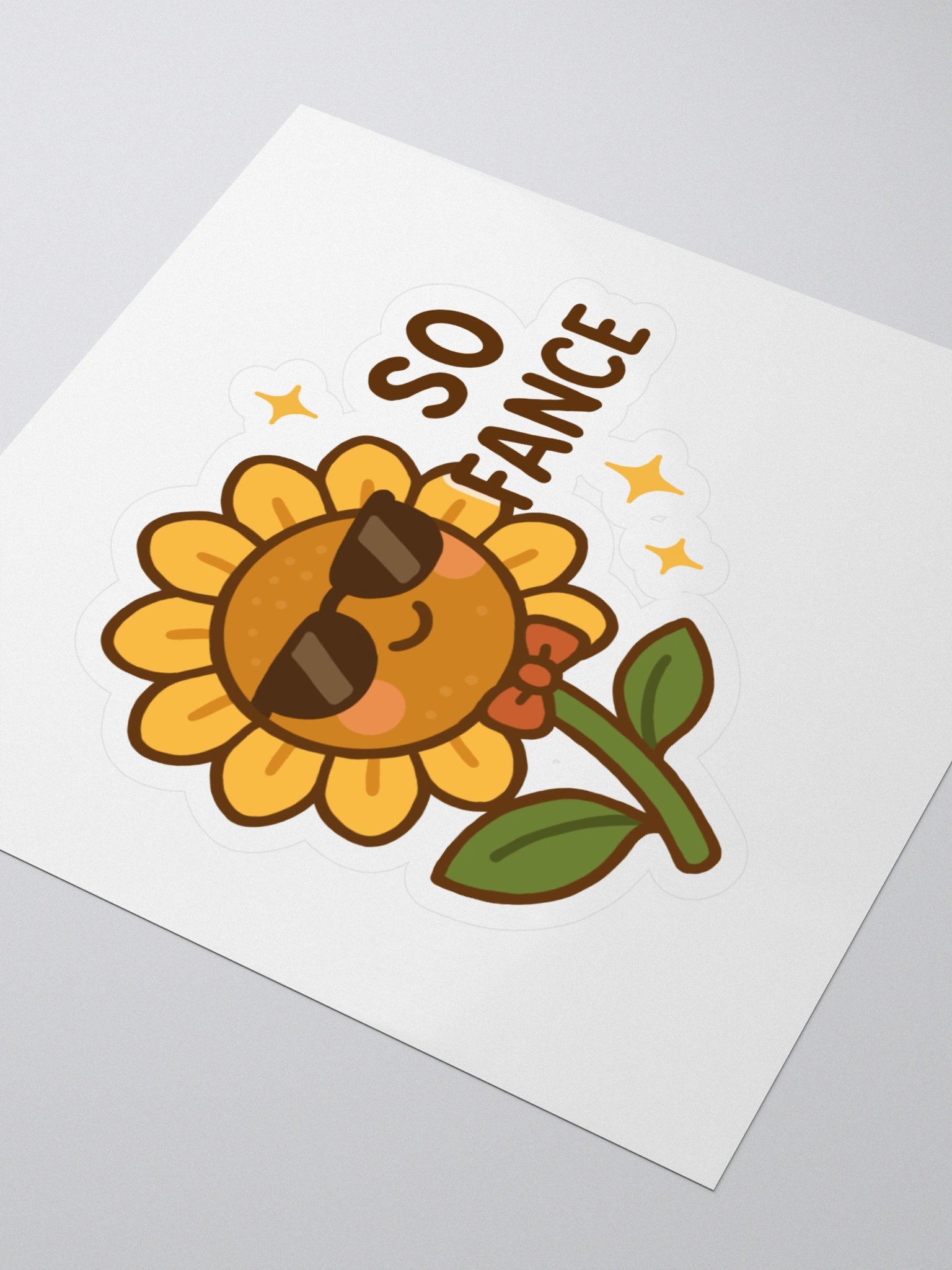 "So Fance" Sticker product image (3)