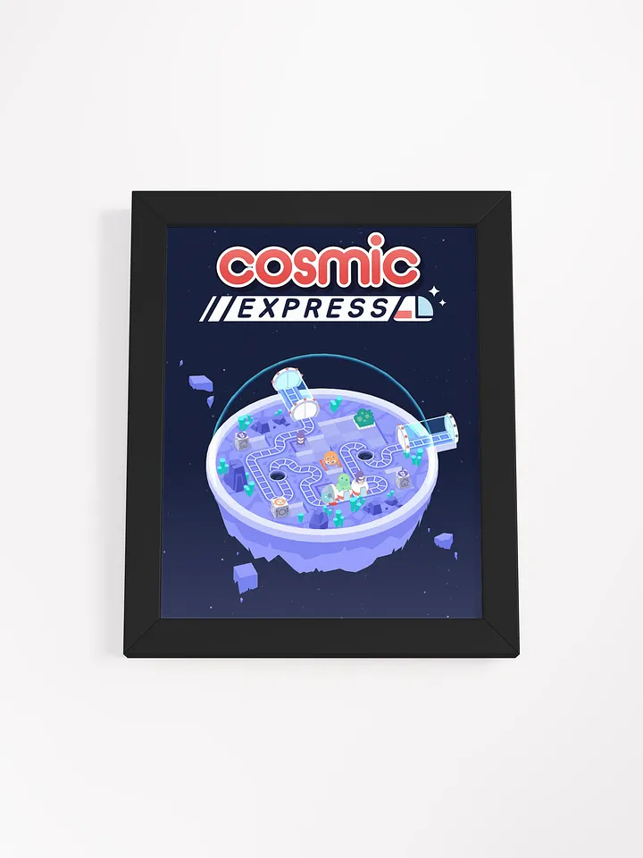 Cosmic Express Framed Art Print product image (2)