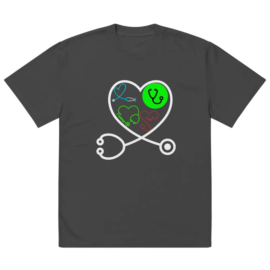 Heartbeat Harmony Stethoscope T-Shirt product image (5)