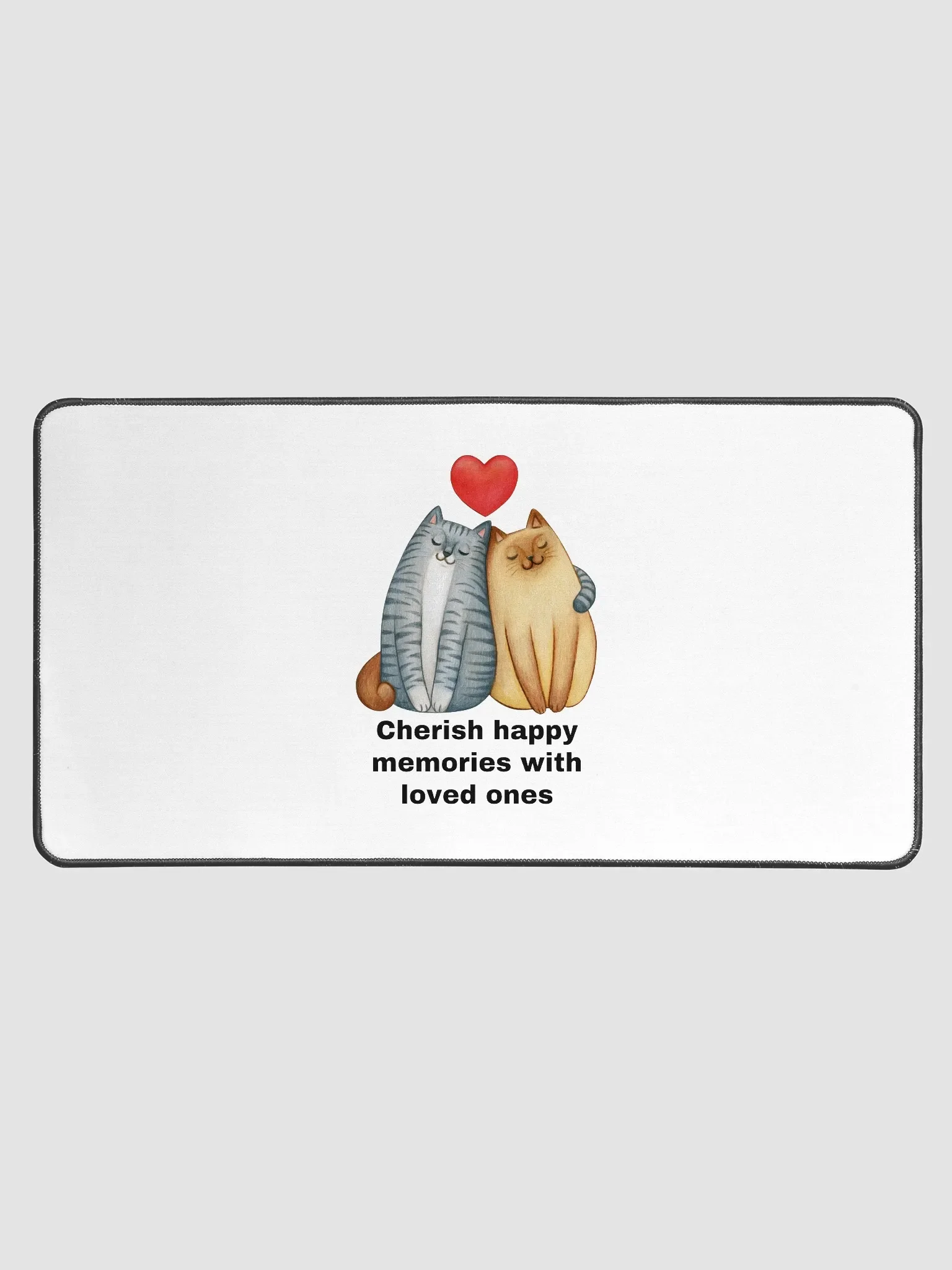 Cherish happy memories Desk Mat product image (1)