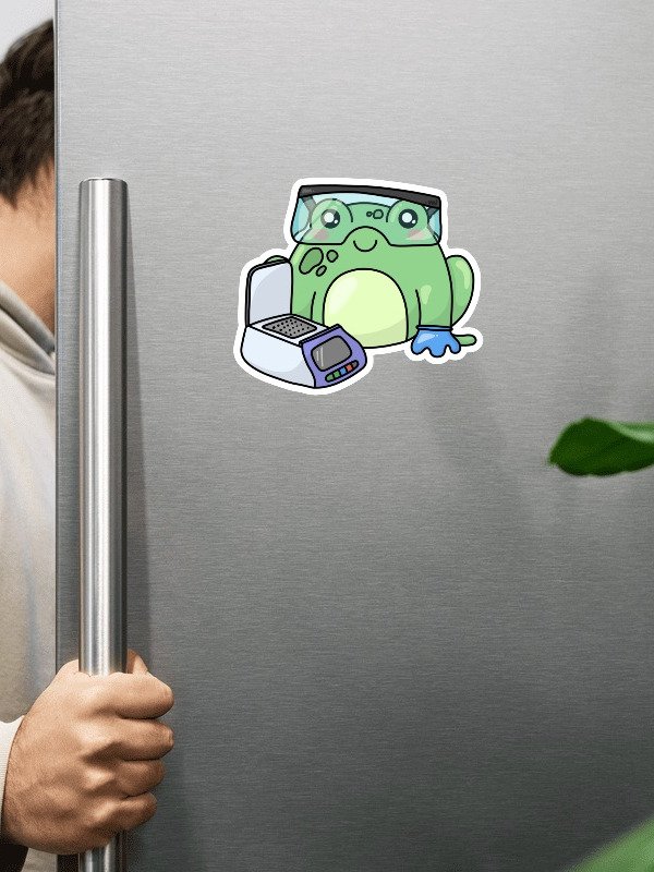 PCR Frog Magnet product image (2)