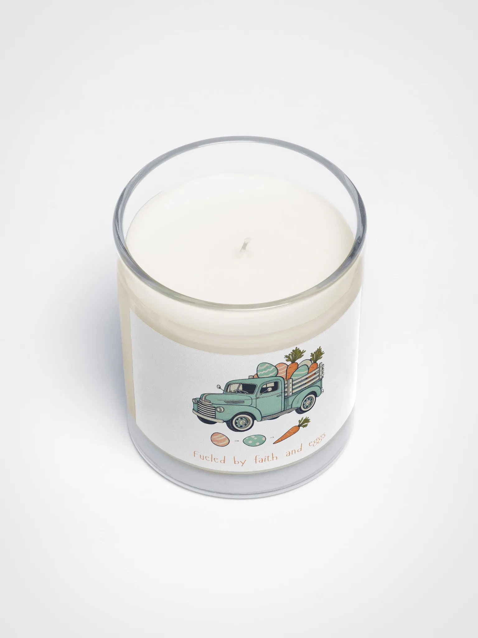 Faithful Easter Egg Truck Soy Wax Candle product image (3)
