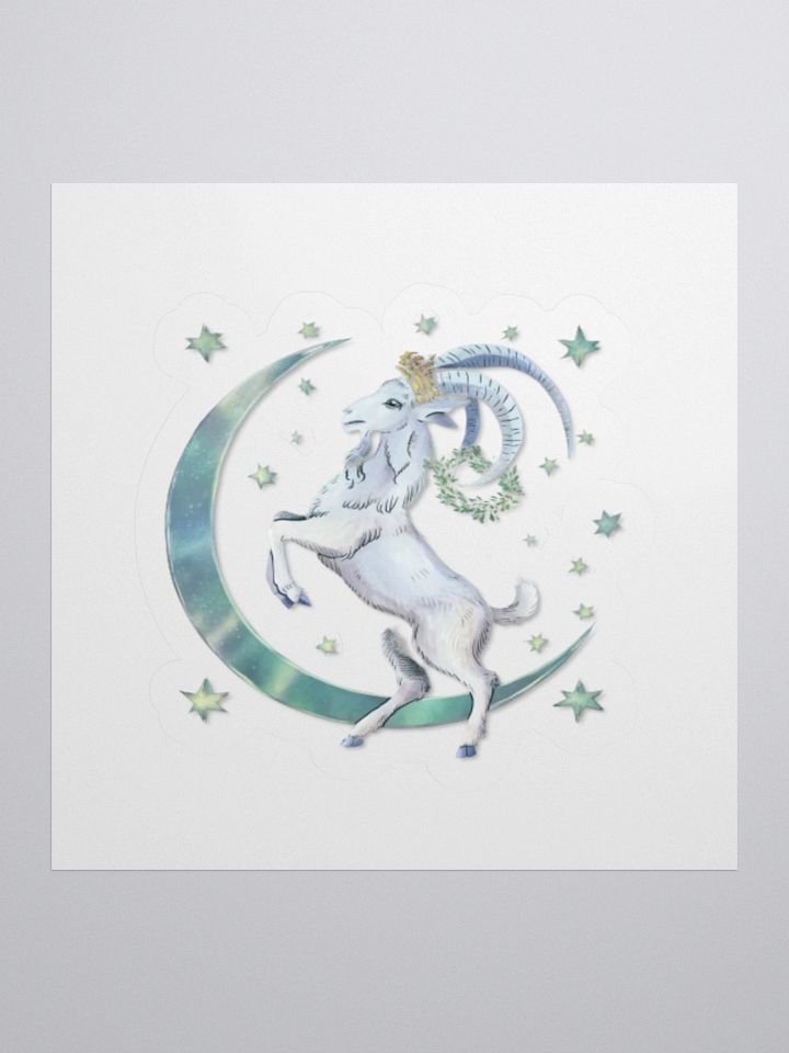 Capricorn Celestial Goat Sticker product image (3)