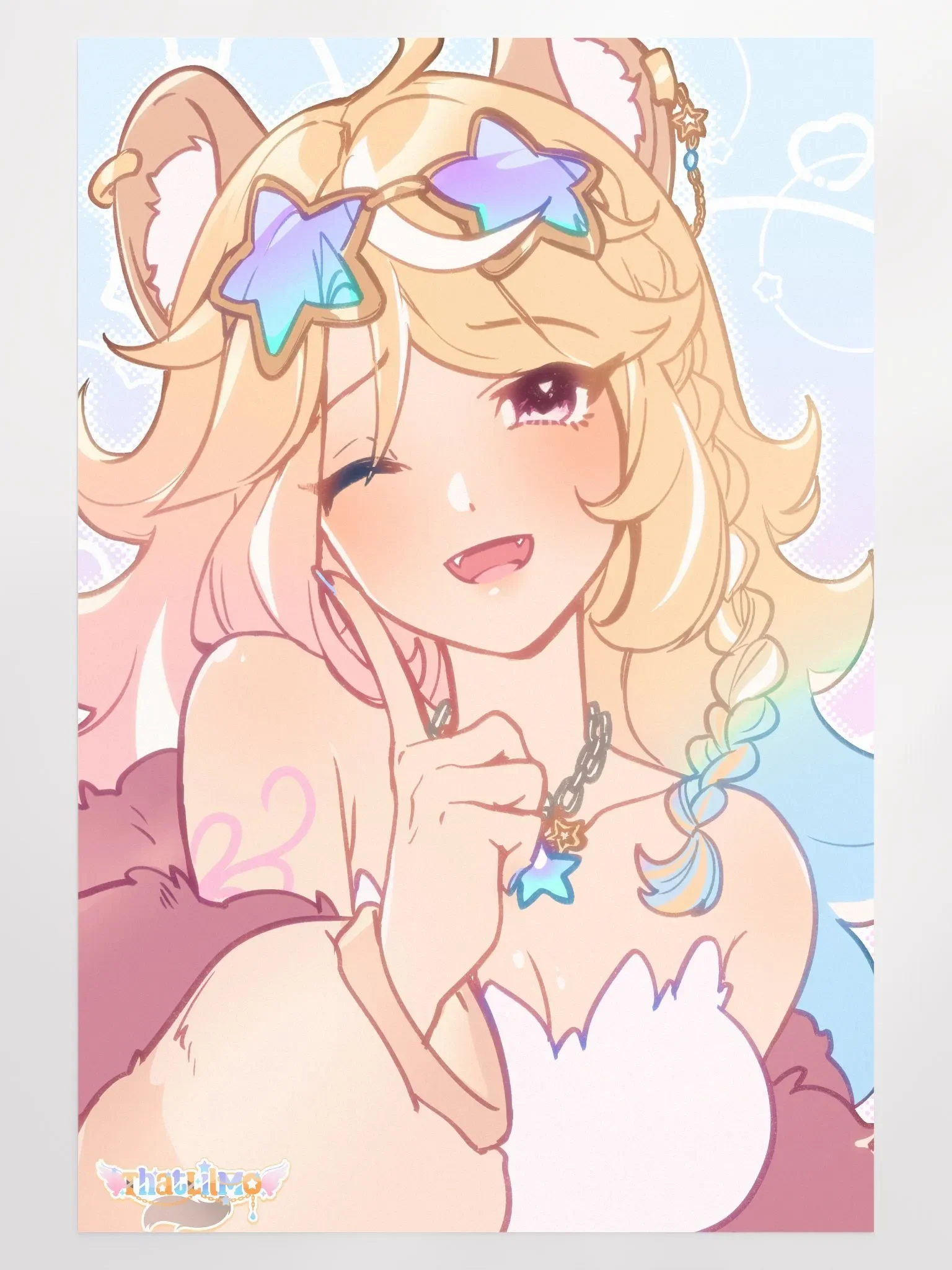 ThatLilMo @marrrkisa Poster product image (1)