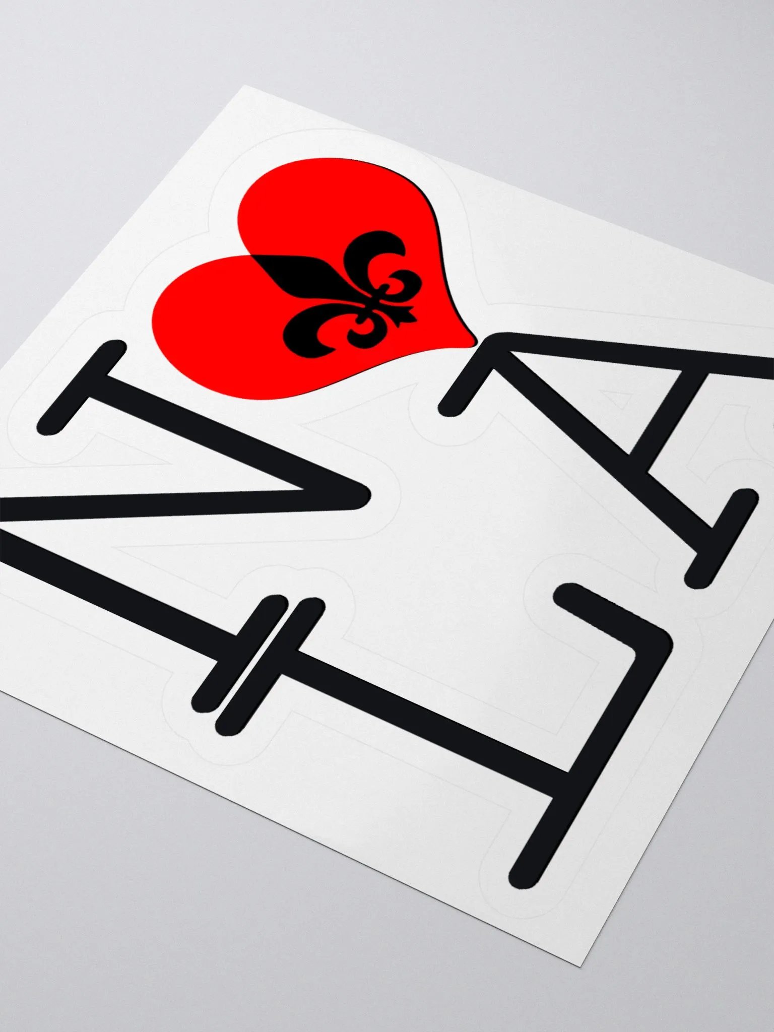 I LOVE NOLA **BIGSHOT STICKER** (IMAGE POP) product image (3)