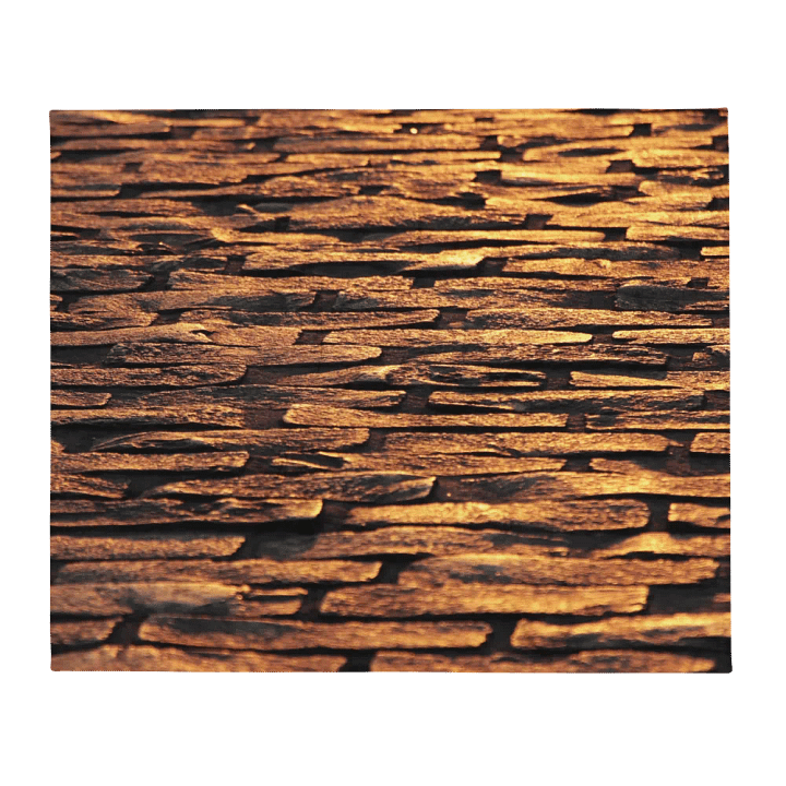 Golden Glow Stone Throw Blanket product image (1)
