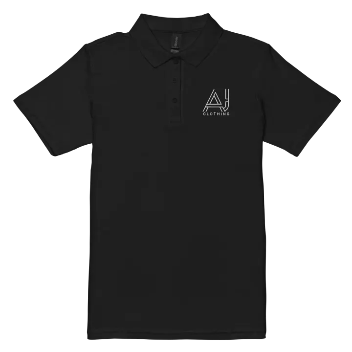 Ladies Polo Shirt (White embroided logo) product image (4)