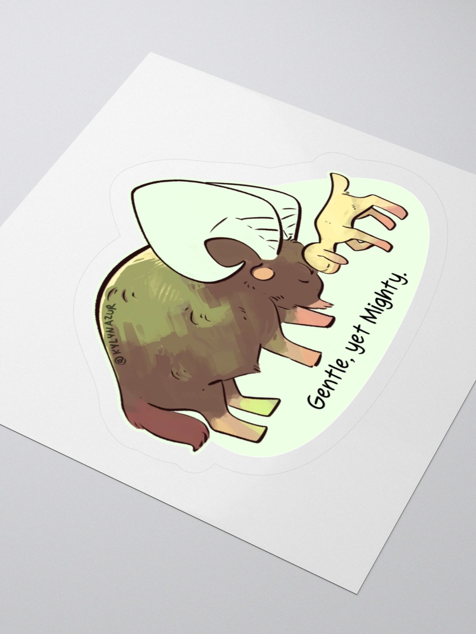 Ram and Baby Lamb Sticker product image (8)