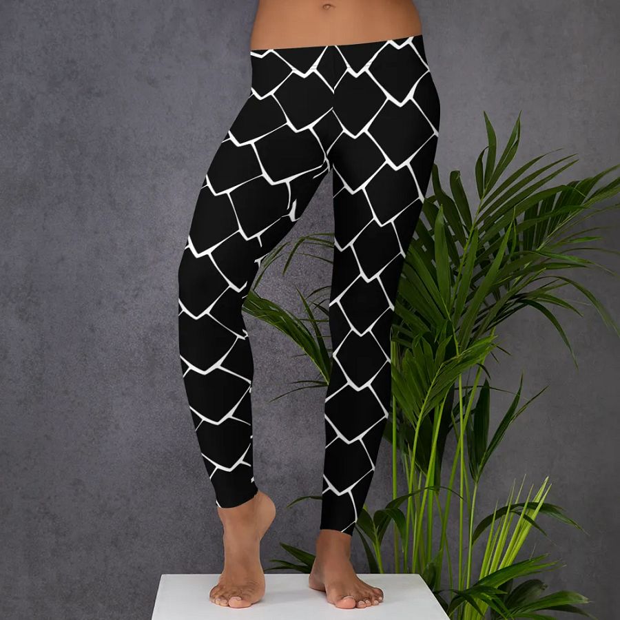 Dragon Print Leggings – Bold, Stylish & Ultra-Comfortable for Everyday Wear product image (5)