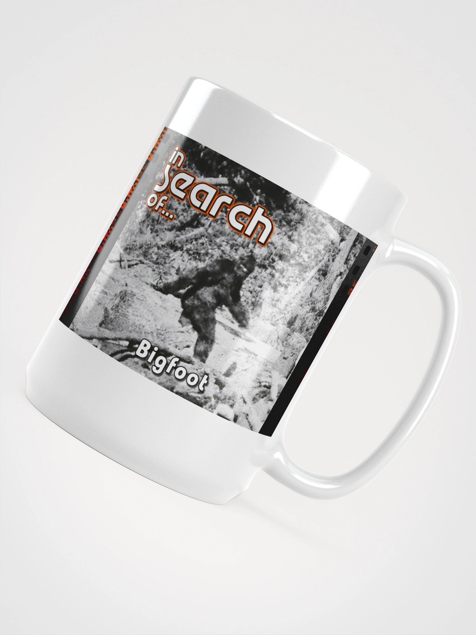 In Search Of...Bigfoot Plain Mug product image (4)