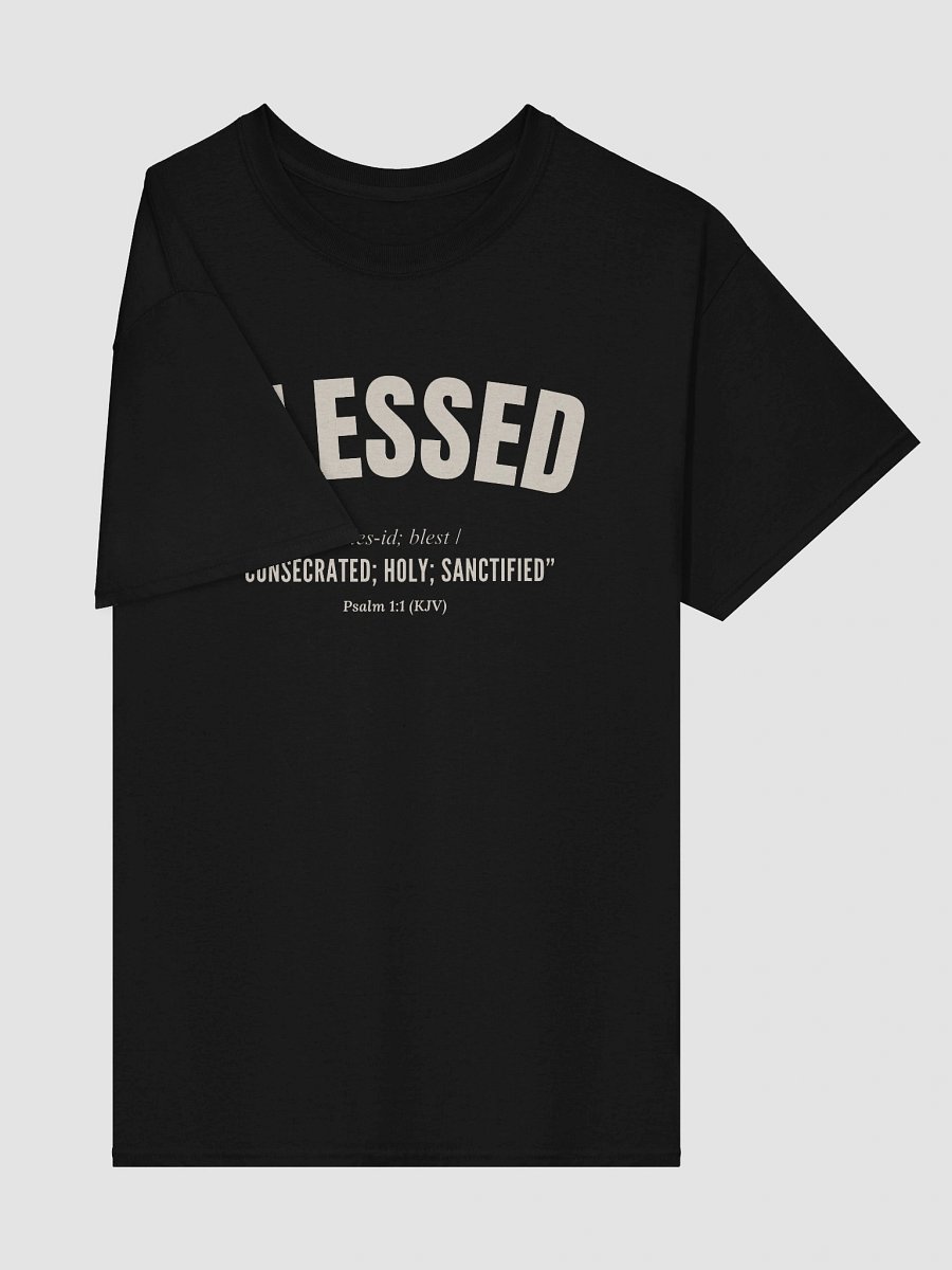 BLESSED Phonetic Representation T-Shirt product image (52)