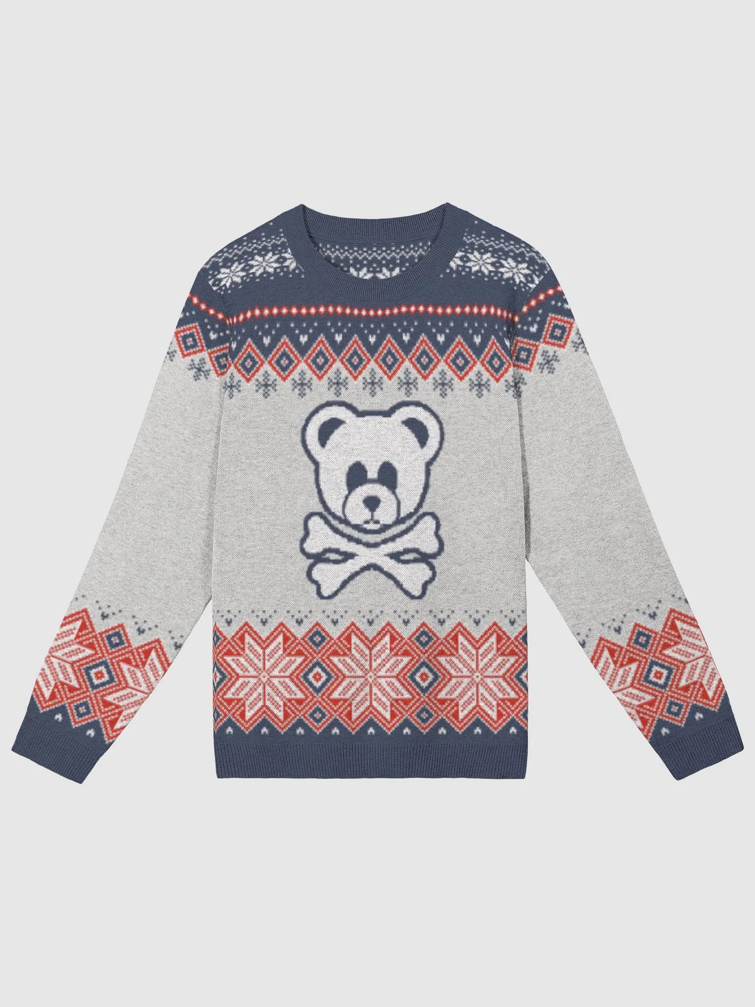 Cozy Classic Fit Knitted Crewneck Sweater product image (1)