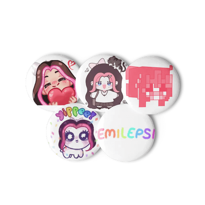Assortment of Emilepsi Pins! (Set of 5) product image (1)