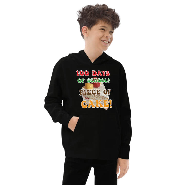 100 Days of School? Piece of Cake Celebration Youth Pullover product image (7)