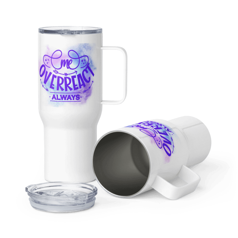 Overreact Always Travel Mug product image (3)