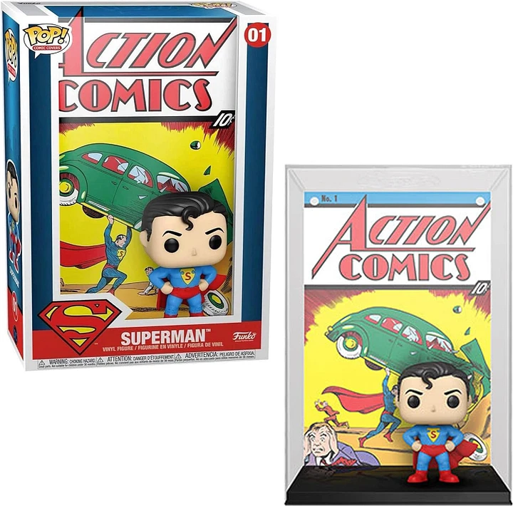 Funko Pop! Vinyl Comic Cover: DC - Superman Action Comic product image (2)