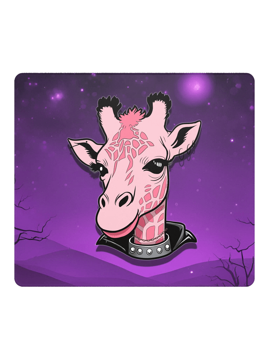 Gothic Safari Gaming Mouse Pad - Giraffe product image (3)
