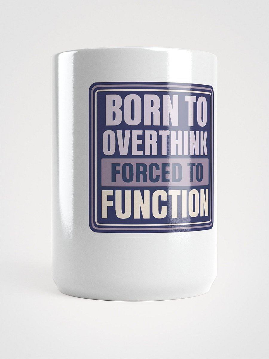Born to Overthink Mug product image (1)