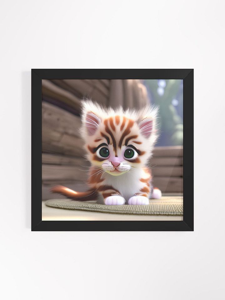 Cabin Companions - Forest Kitty Poster product image (1)
