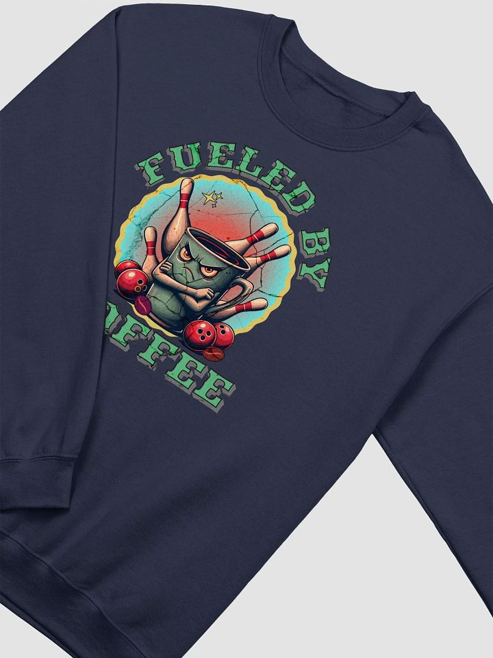 Fueled By Coffee Bowling Crewneck Sweatshirt product image (14)