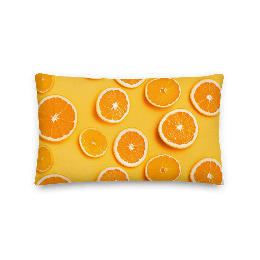 "Orange Dreams" Premium Pillow product image (2)